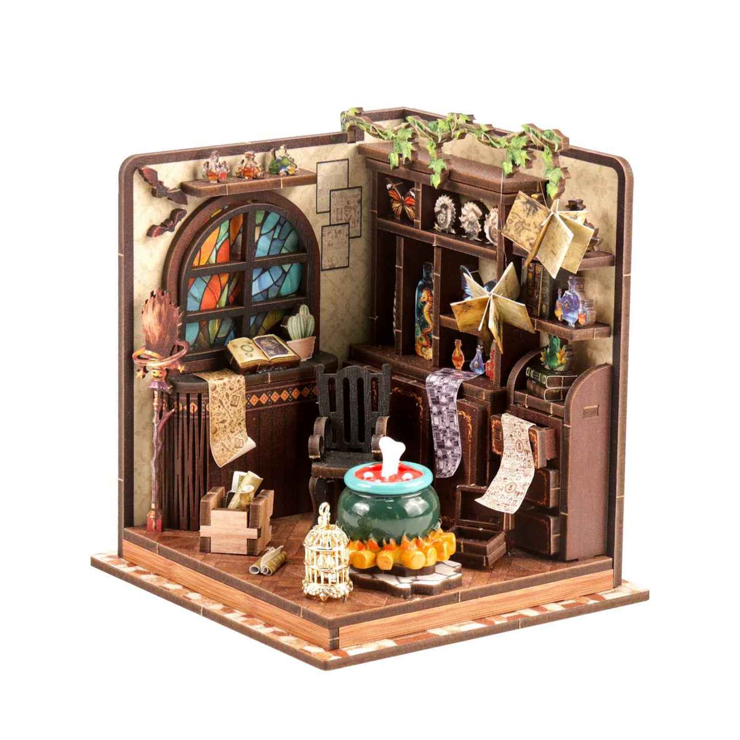 Magic Potion Workshop DIY Mini House Kit | DIY Miniature Kit