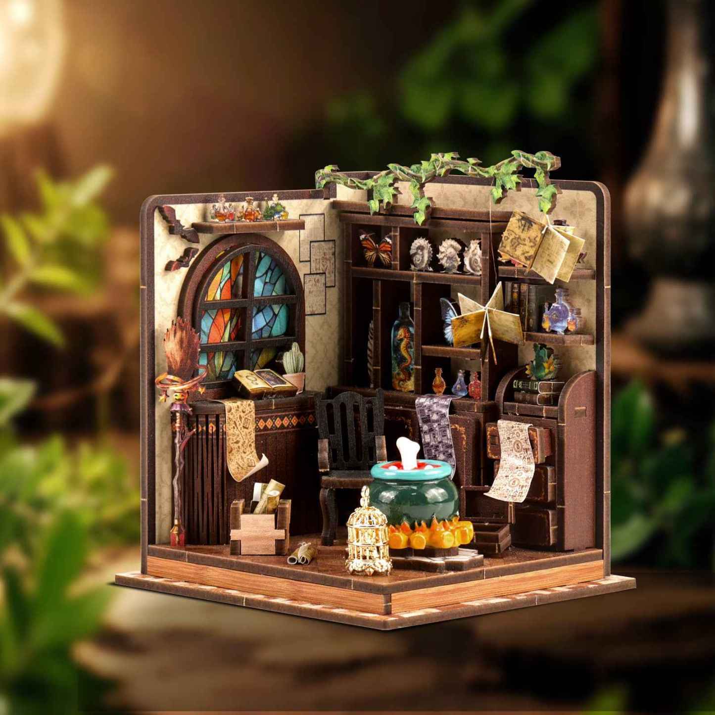 Magic Potion Workshop DIY Mini House Kit | DIY Miniature Kit