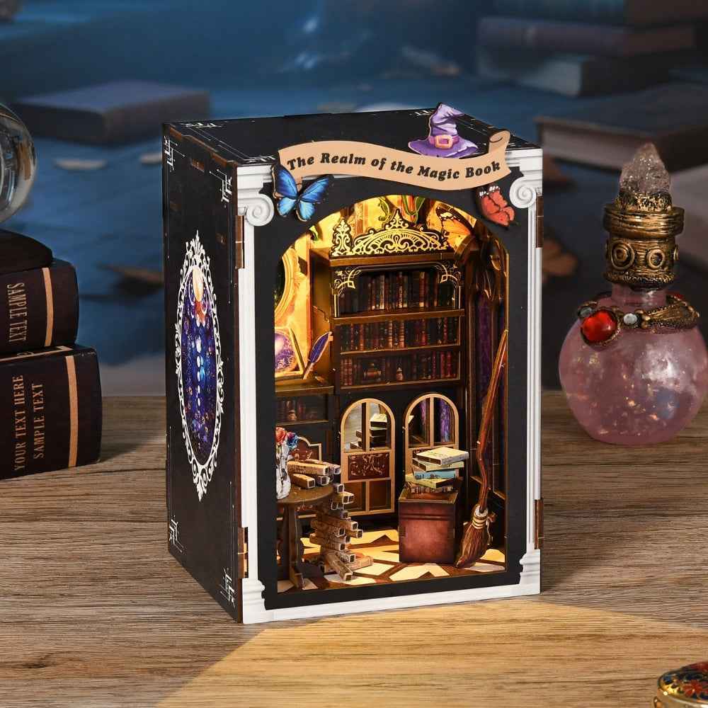 The Realm of the Magic Book DIY Book Nook Kit