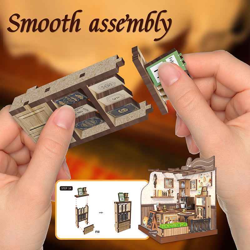 1987 Country Café DIY Mini House Kit ｜DIY Miniature Kit