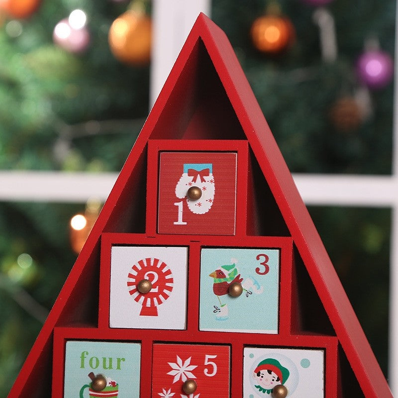 Advent Calendar Christmas Tree Countdown – 24 Days Holiday Décor & Gift