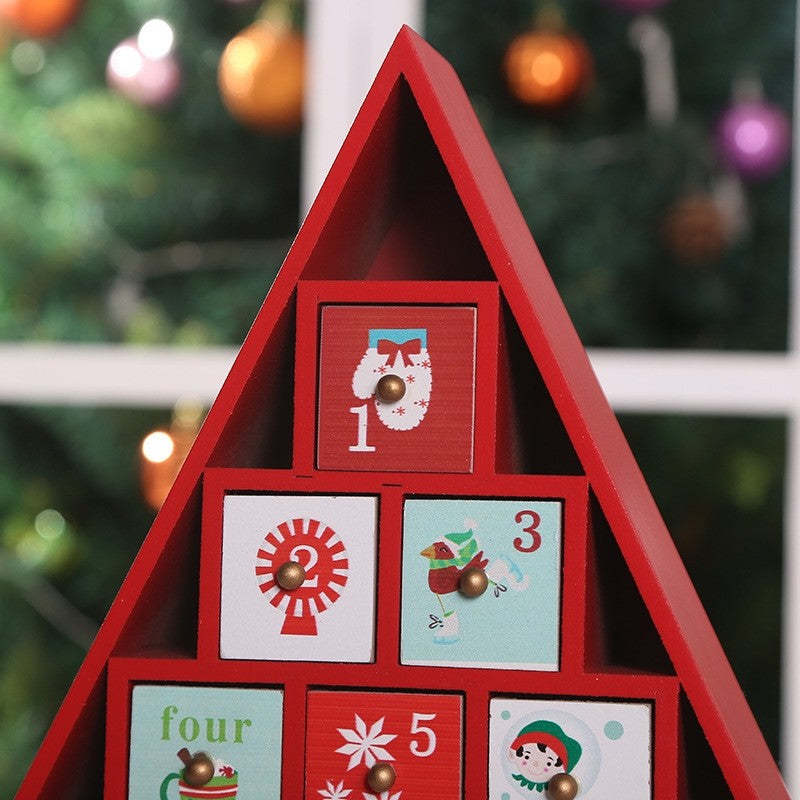 Advent Calendar Christmas Tree Countdown – 24 Days Holiday Décor & Gift
