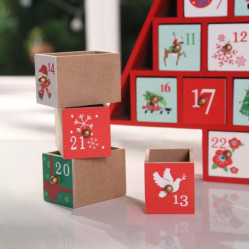 Advent Calendar Christmas Tree Countdown – 24 Days Holiday Décor & Gift