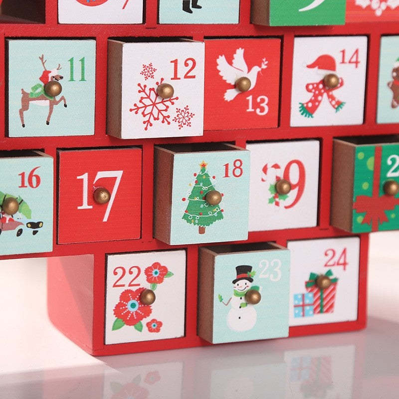 Advent Calendar Christmas Tree Countdown – 24 Days Holiday Décor & Gift