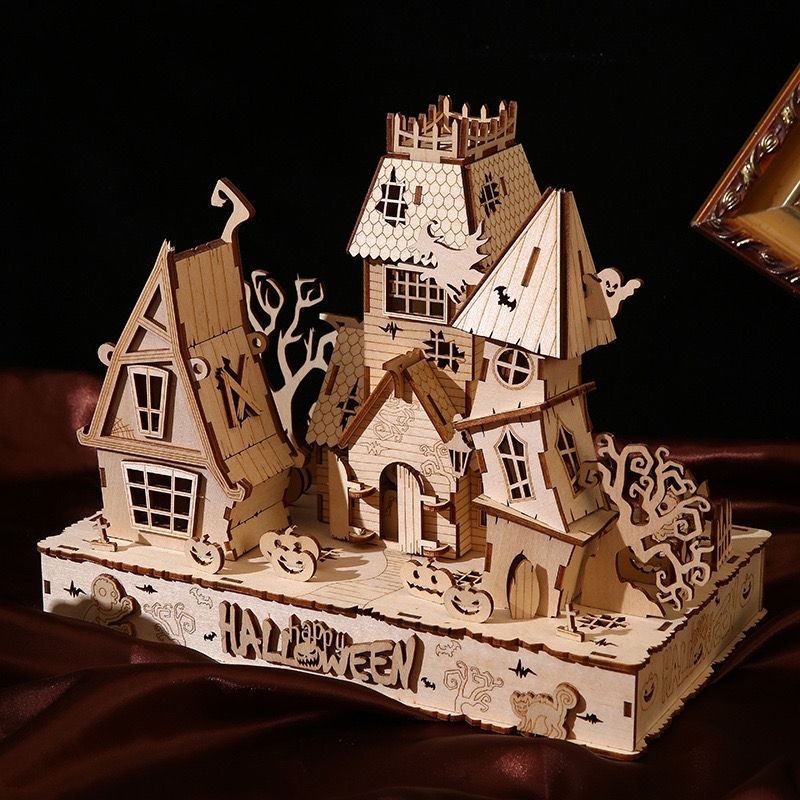 Haunted House 3D Wooden Puzzles