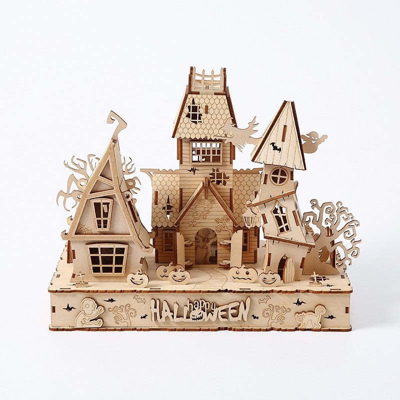 Haunted House 3D Wooden Puzzles