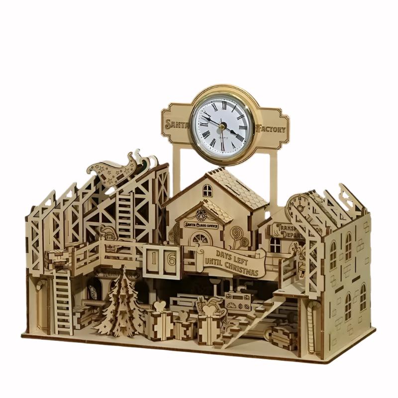 Santa's Workshop 3D Wooden Puzzle