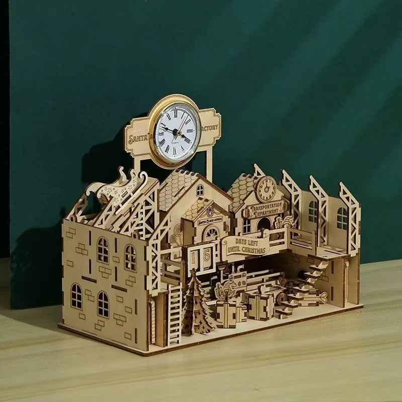 Santa's Workshop 3D Wooden Puzzle