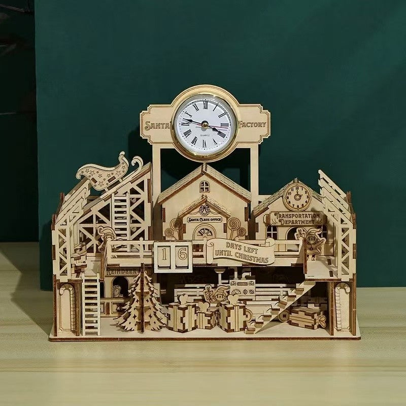 Santa's Workshop 3D Wooden Puzzle