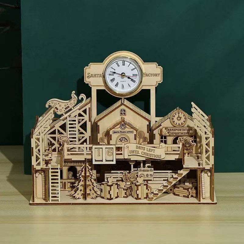 Santa's Workshop 3D Wooden Puzzle