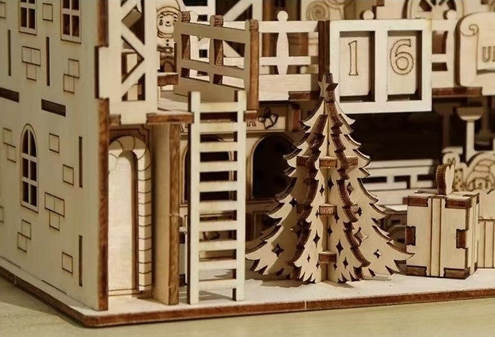 Santa's Workshop 3D Wooden Puzzle