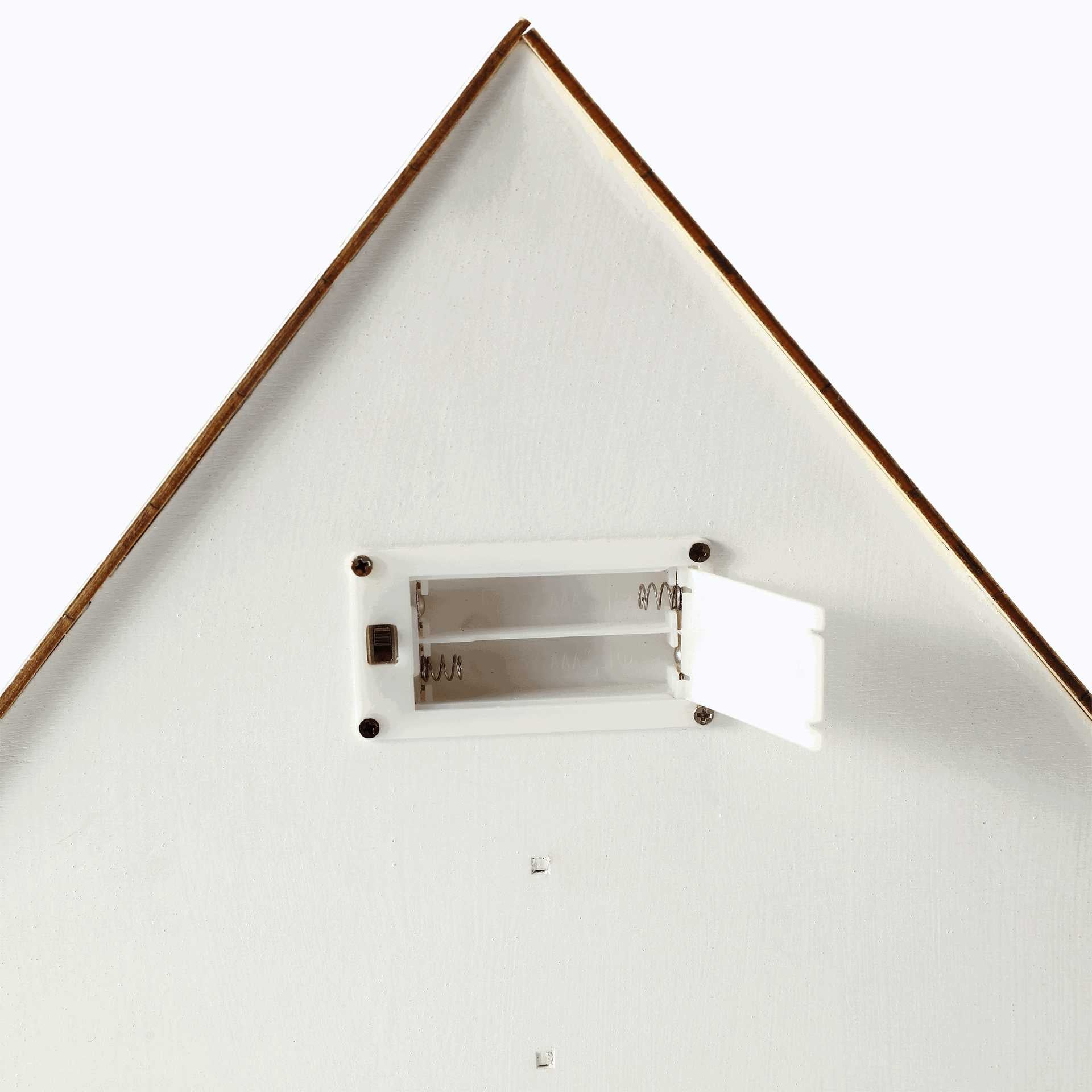 White Forest Christmas Countdown Advent Calendar – 24 Days Holiday Decoration & Gift