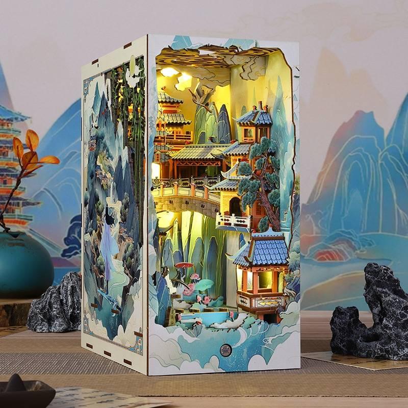 Ancient Fairyland DIY Book Nook Kit Magical Chinese Folklore Miniature Scene