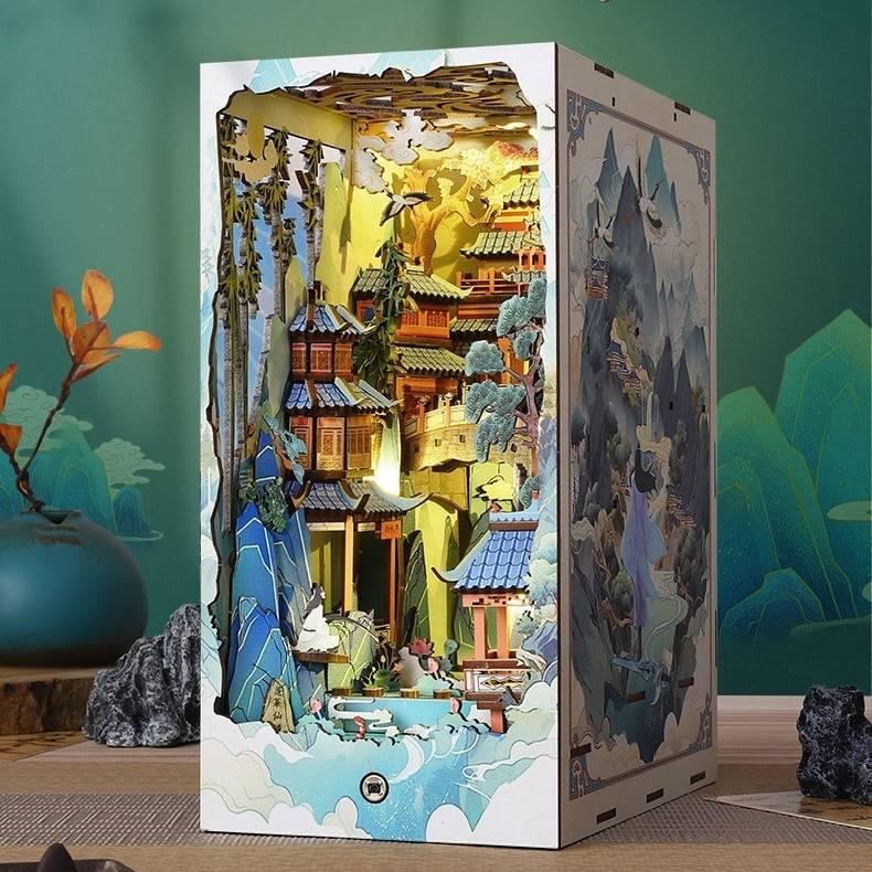 Ancient Fairyland DIY Book Nook Kit Magical Chinese Folklore Miniature Scene