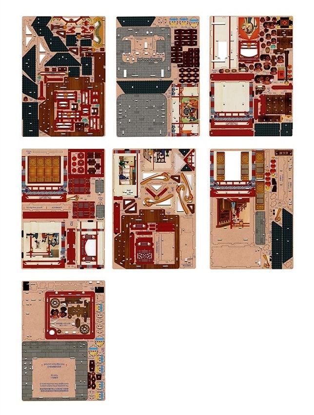 Ancient Restaurant | 3D Wooden Puzzles