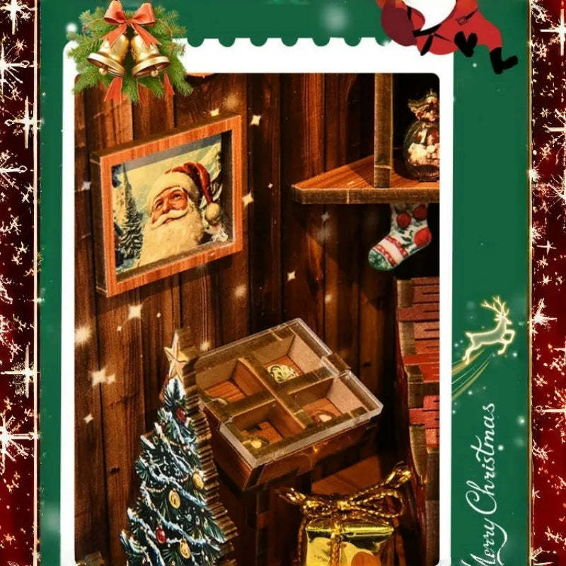 Santas Gift Workshop DIY Book Nook Kit Christmas Edition