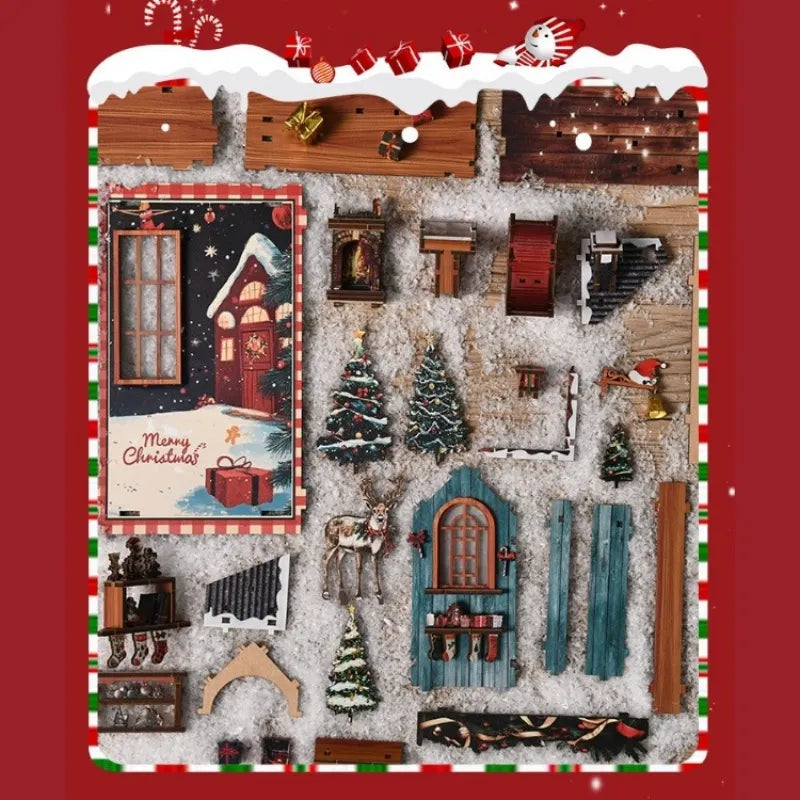 Santas Gift Workshop DIY Book Nook Kit Christmas Edition