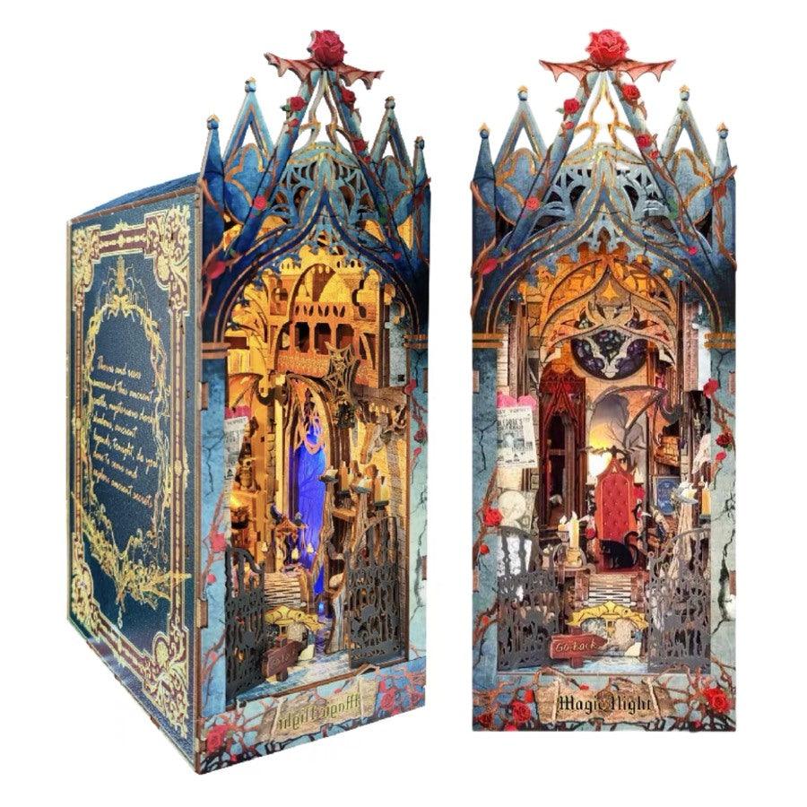 Twilight Castle DIY Book Nook Kit with Enchanted Miniature Details