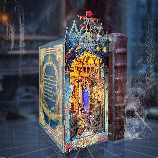 Twilight Castle DIY Book Nook Kit with Enchanted Miniature Details