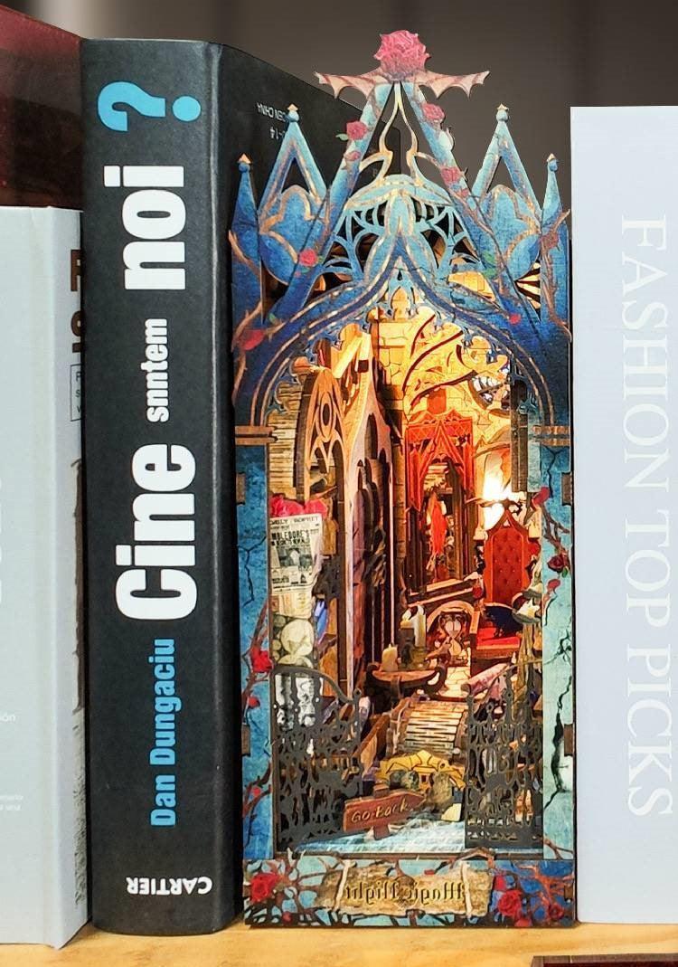 Twilight Castle DIY Book Nook Kit with Enchanted Miniature Details