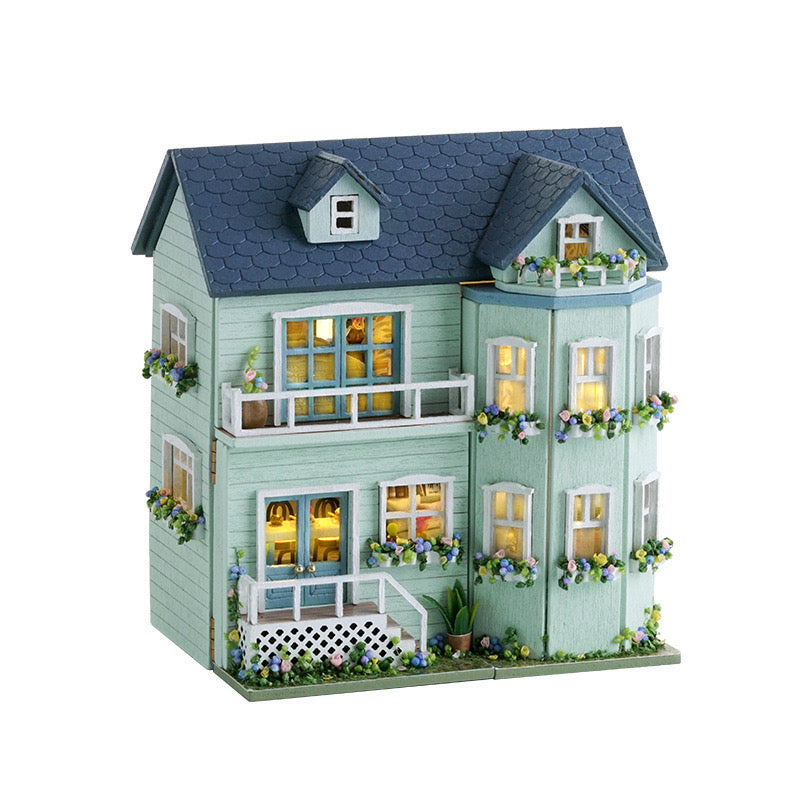 Warm House DIY Miniature House Kit – Cozy Miniature Home Decoration & Gift