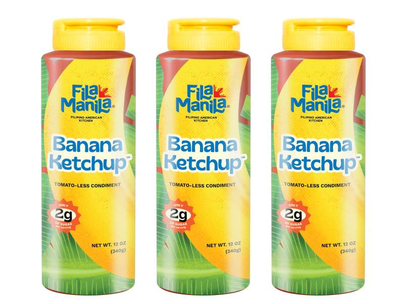 BANANA KETCHUP, 3-Pack (12 oz squeezy bottles)