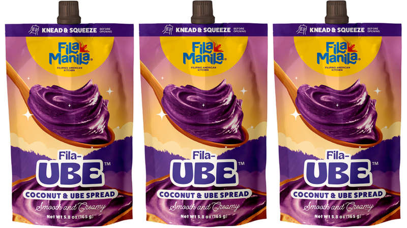 UBE Purple Yam Coconut Spread, 3-Pack (5.8 oz pouch)