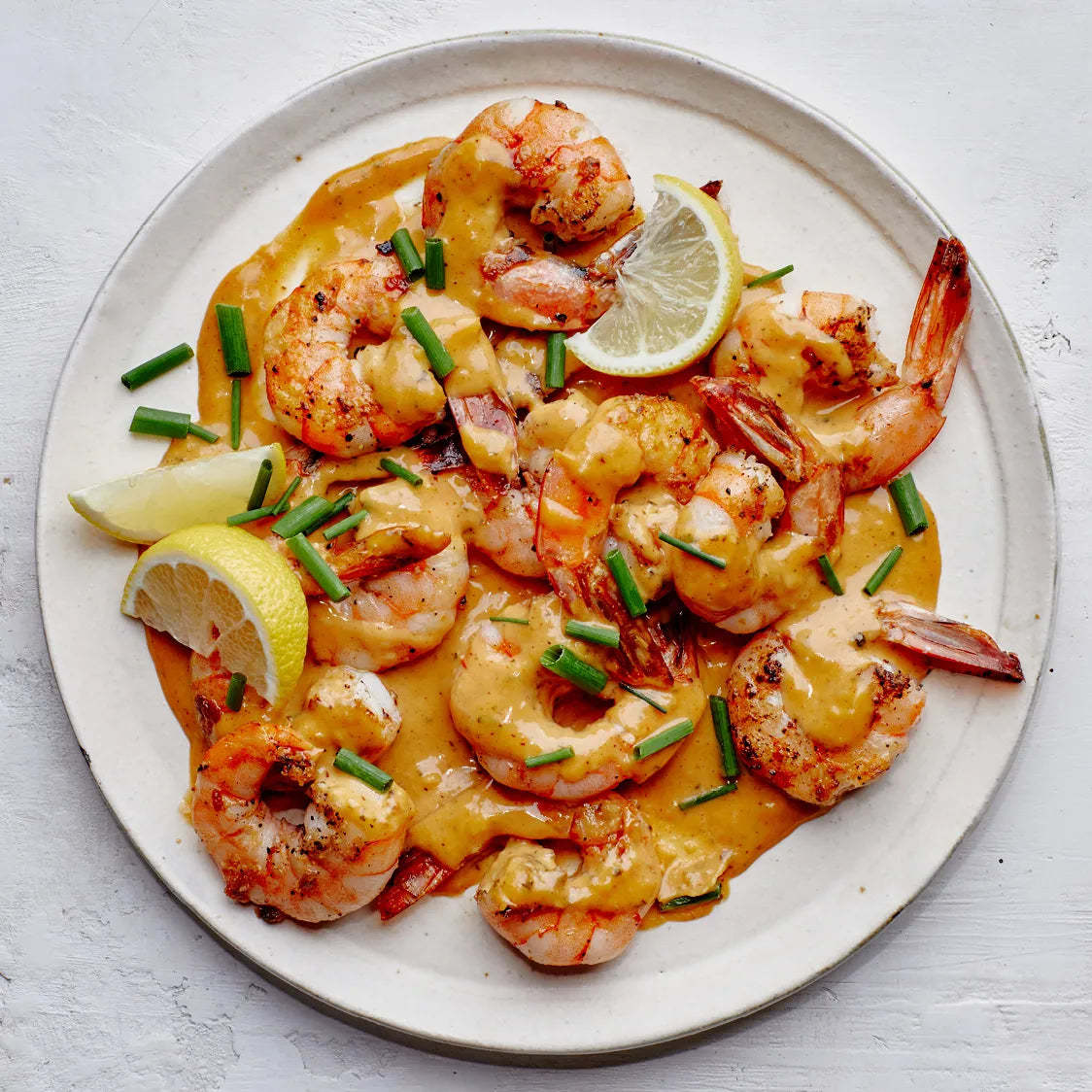 Seared Shrimp With Kare-Kare Butter