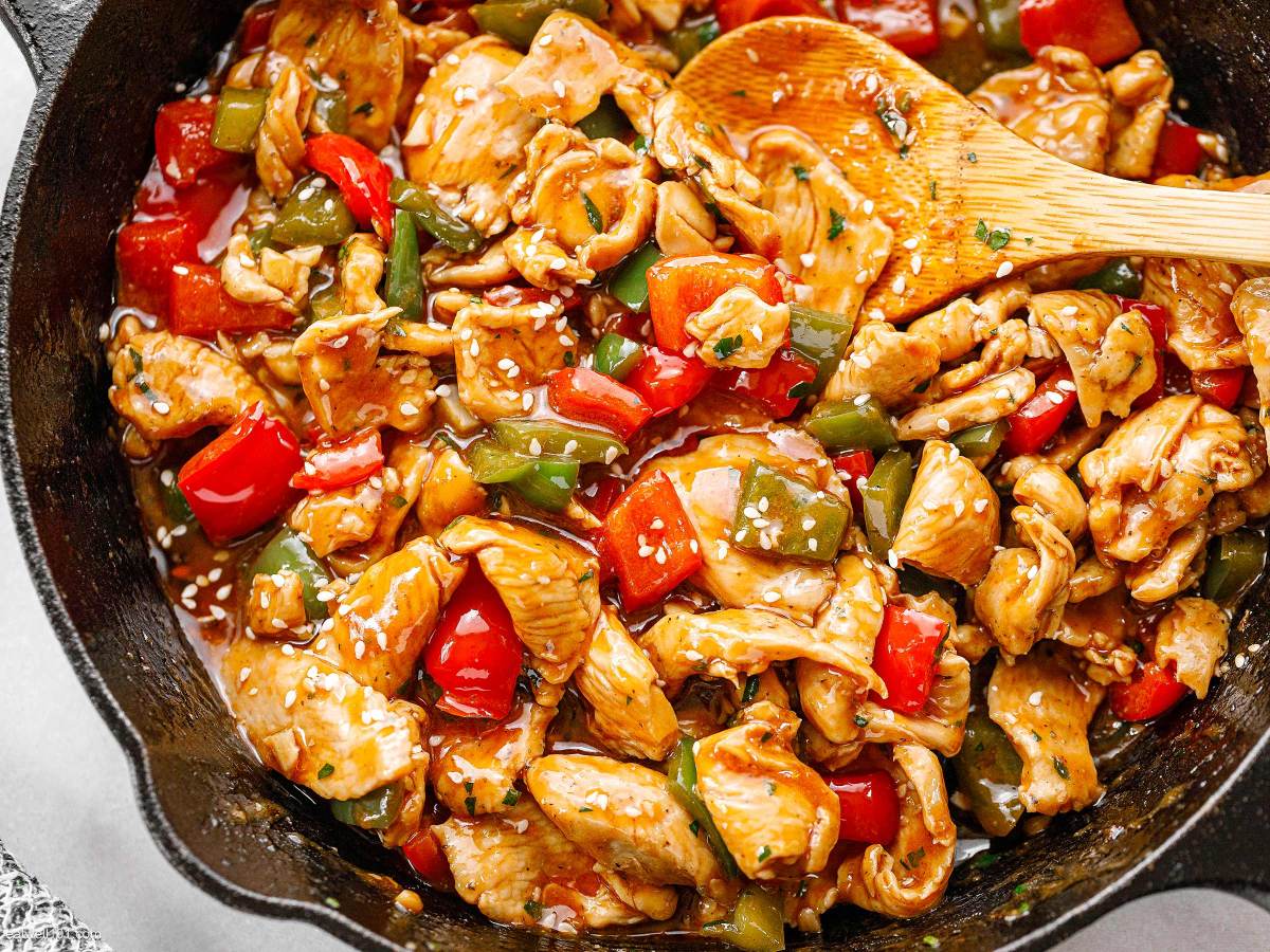 Peanut Chicken Stir-Fry