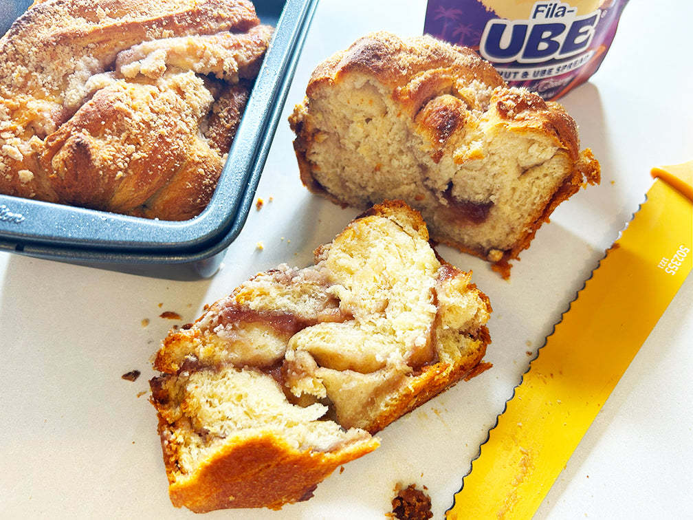 4-Ingredient Ube Babka Recipe