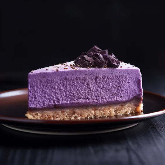 Creamy Ube Cheesecake with Coconut Crust