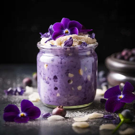 Ube Overnight Oats