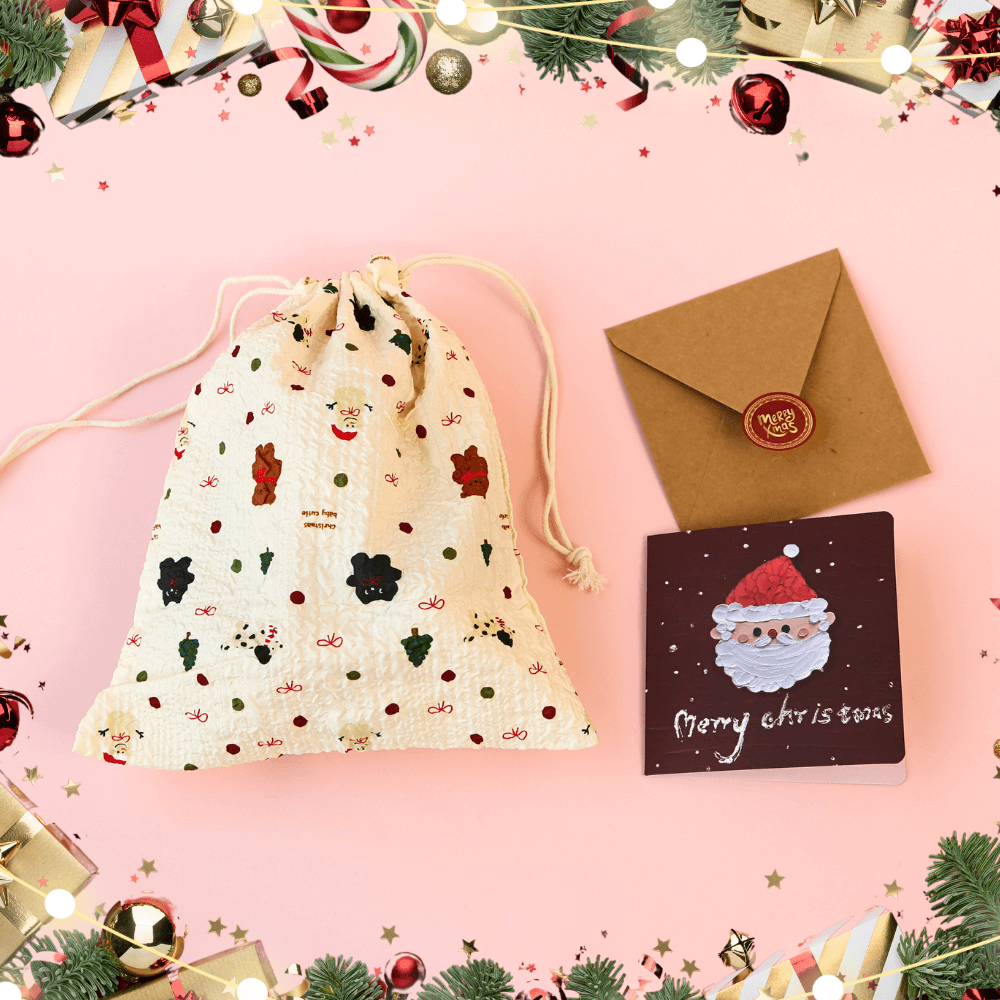 Christmas Gift Wrap & Greeting Card