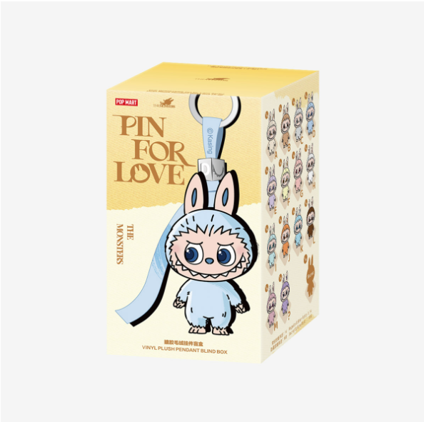 Pop Mart THE MONSTERS Labubu Doll (4 Gen) - Pin for Love Series