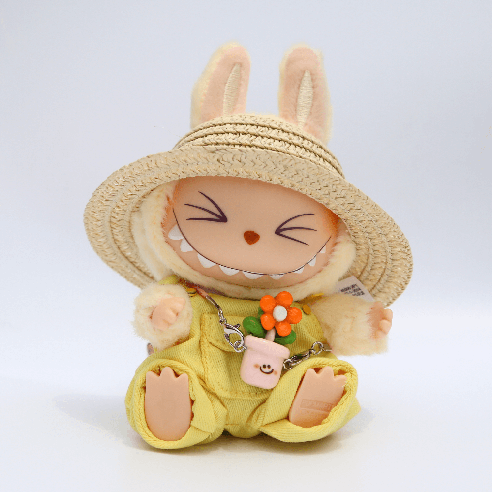 Gardener 3-Piece Set - Labubu Fashion Clothes-Boobulo