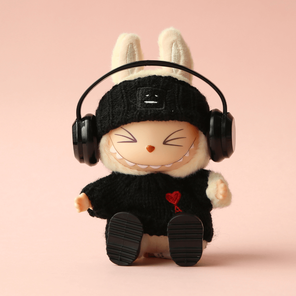 Ami logo-intarsia sweater - Labubu Clothes-Boobulo