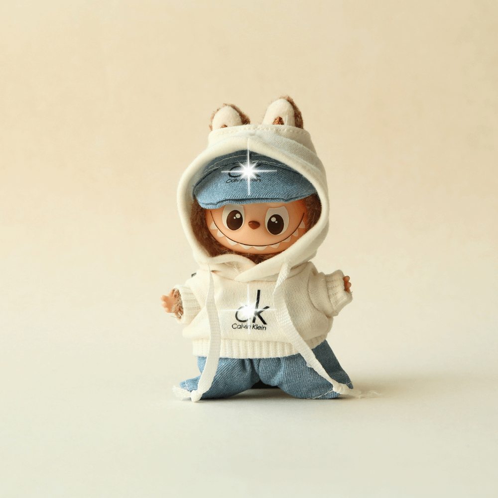 CK Casual Street Set (3-piece) for Labubu 4.0-pin for love