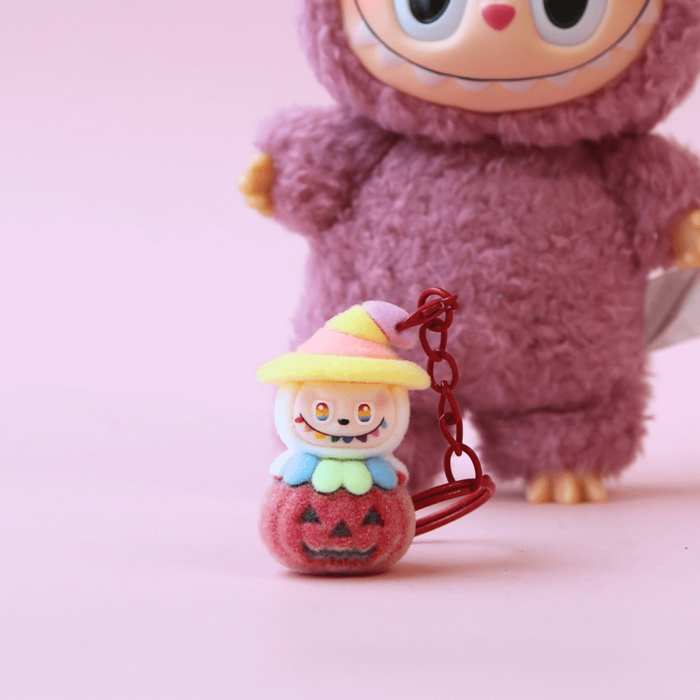 Halloween Pumpkin Labubu Charm