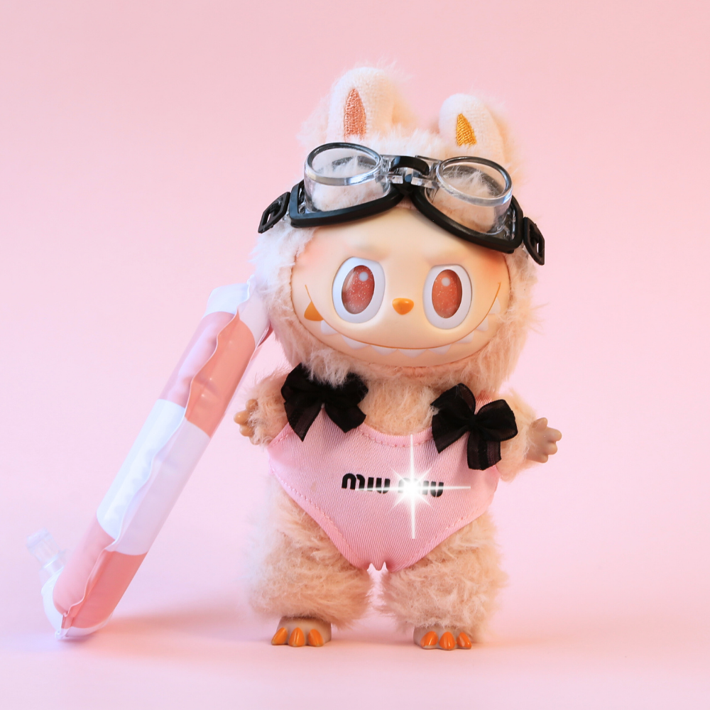 MIU Poolside 3-Piece Outfit-Labubu Clothes