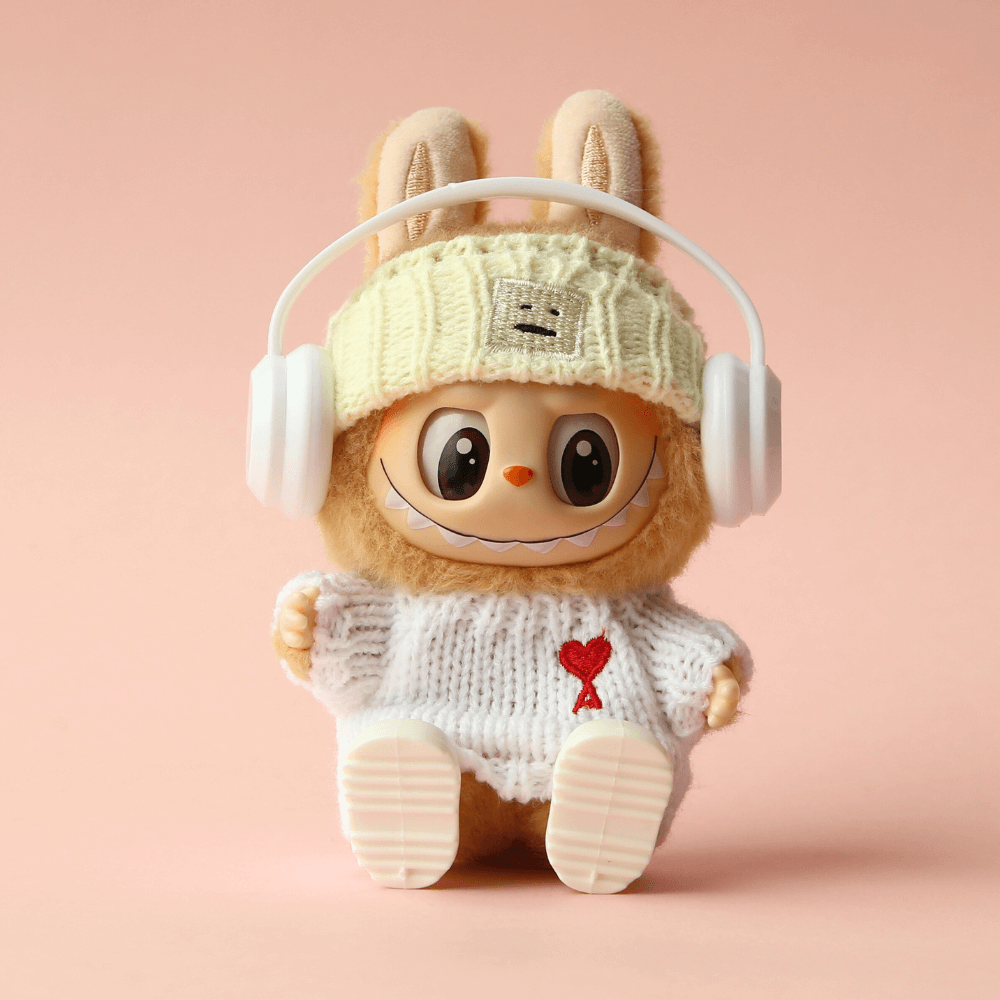 Ami logo-intarsia sweater - Labubu Clothes-Boobulo