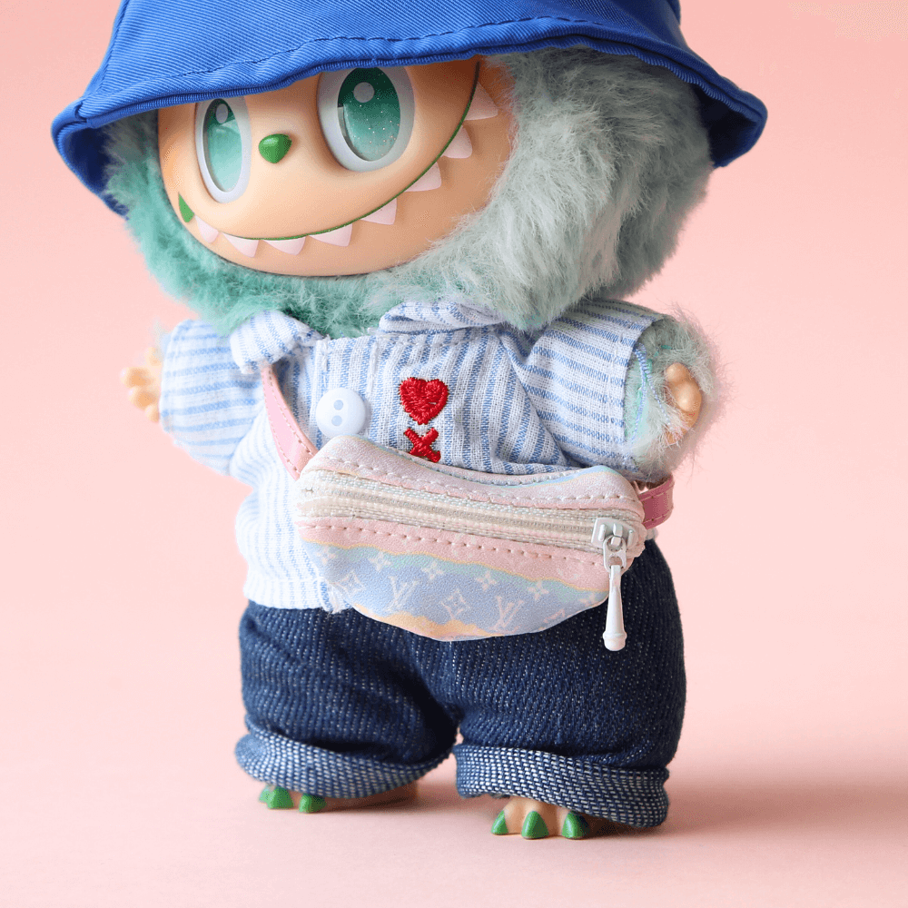 Labubu Mini Bumbag – Doll Waist Bag Accessory-Boobulo