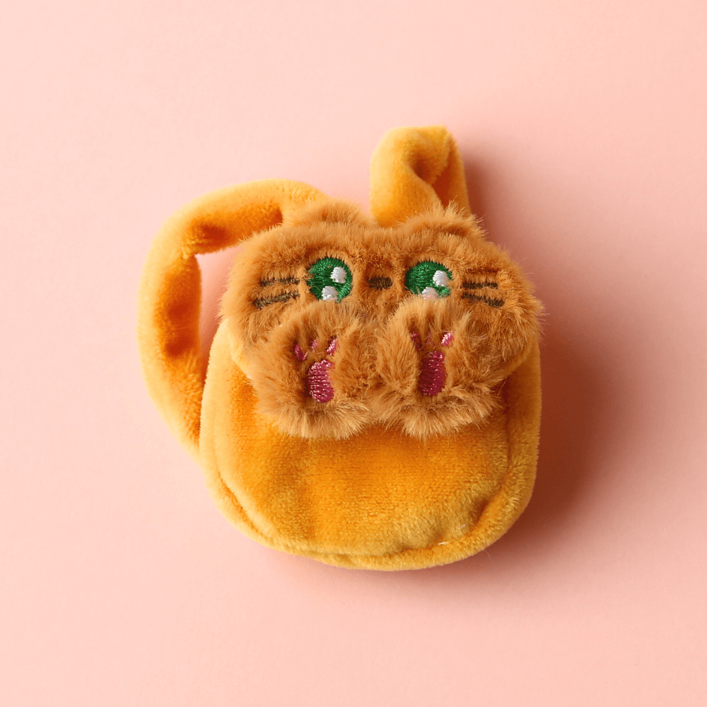 Plush Backpack – Mini Doll Bag with Storage-Boobulo