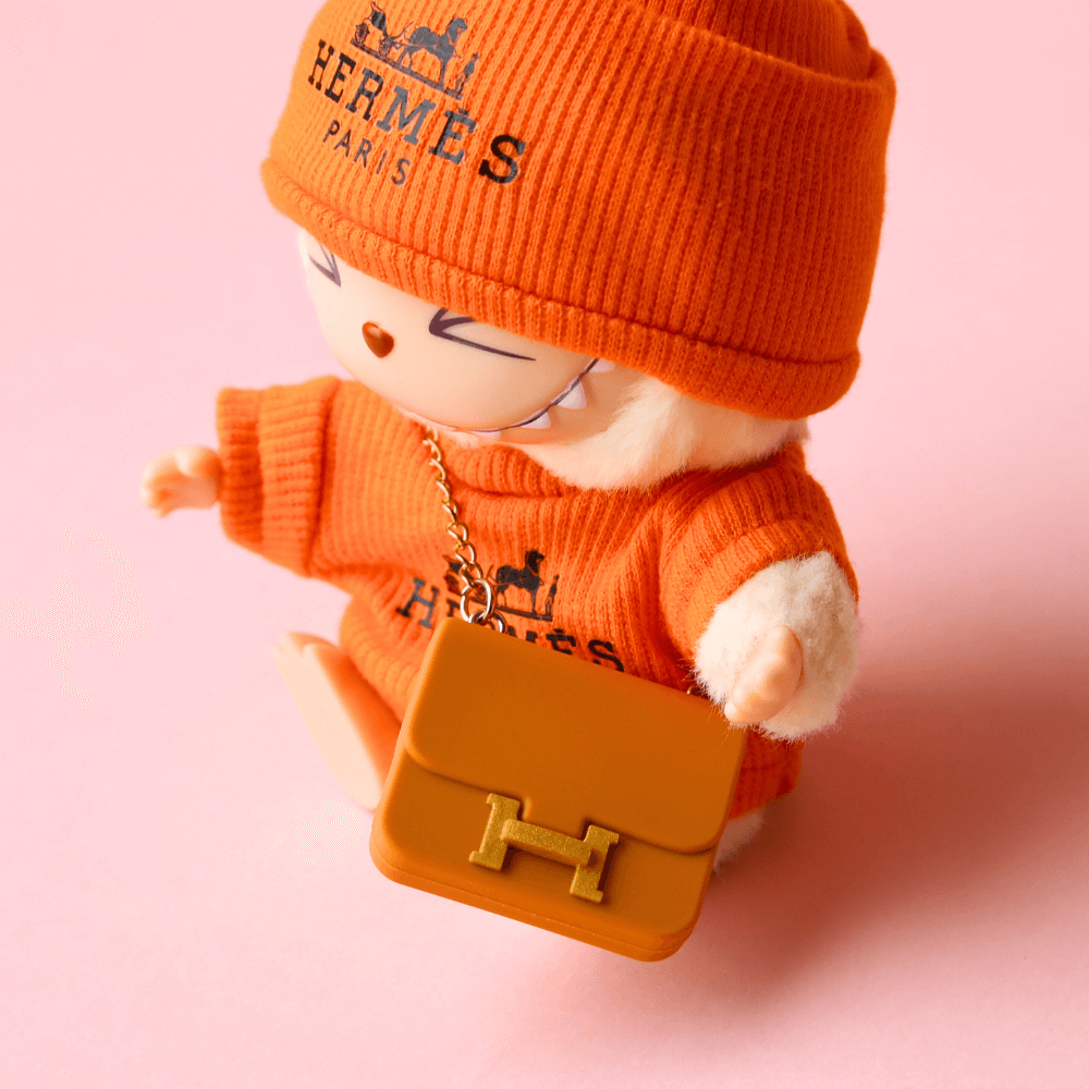 Labubu Luxury Mini Chain Bag – Doll Accessory-Boobulo