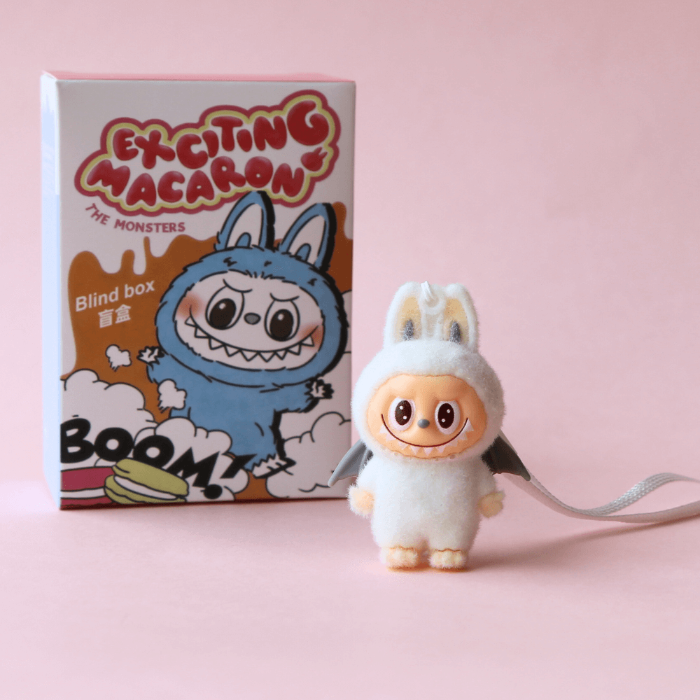 White Angel Labubu Charm