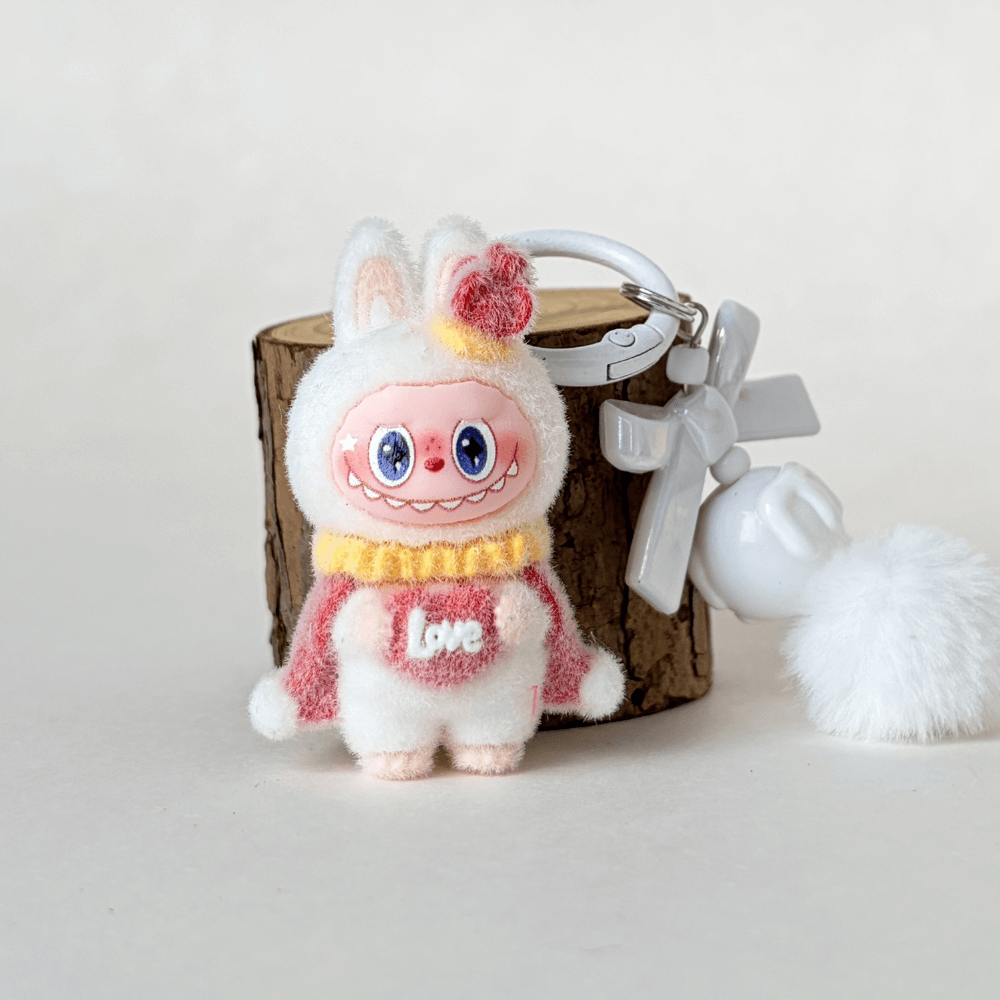 Princess Mini Labubu keychain