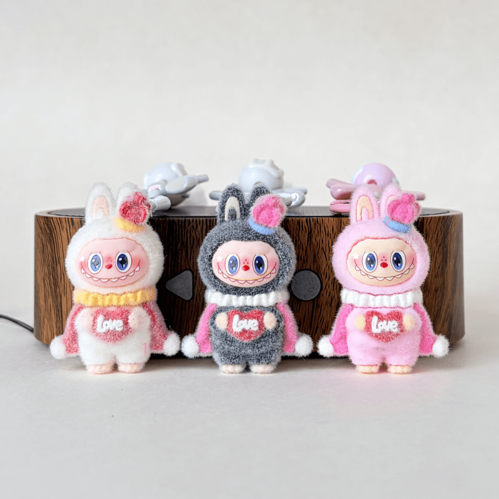 Princess Mini Labubu keychain