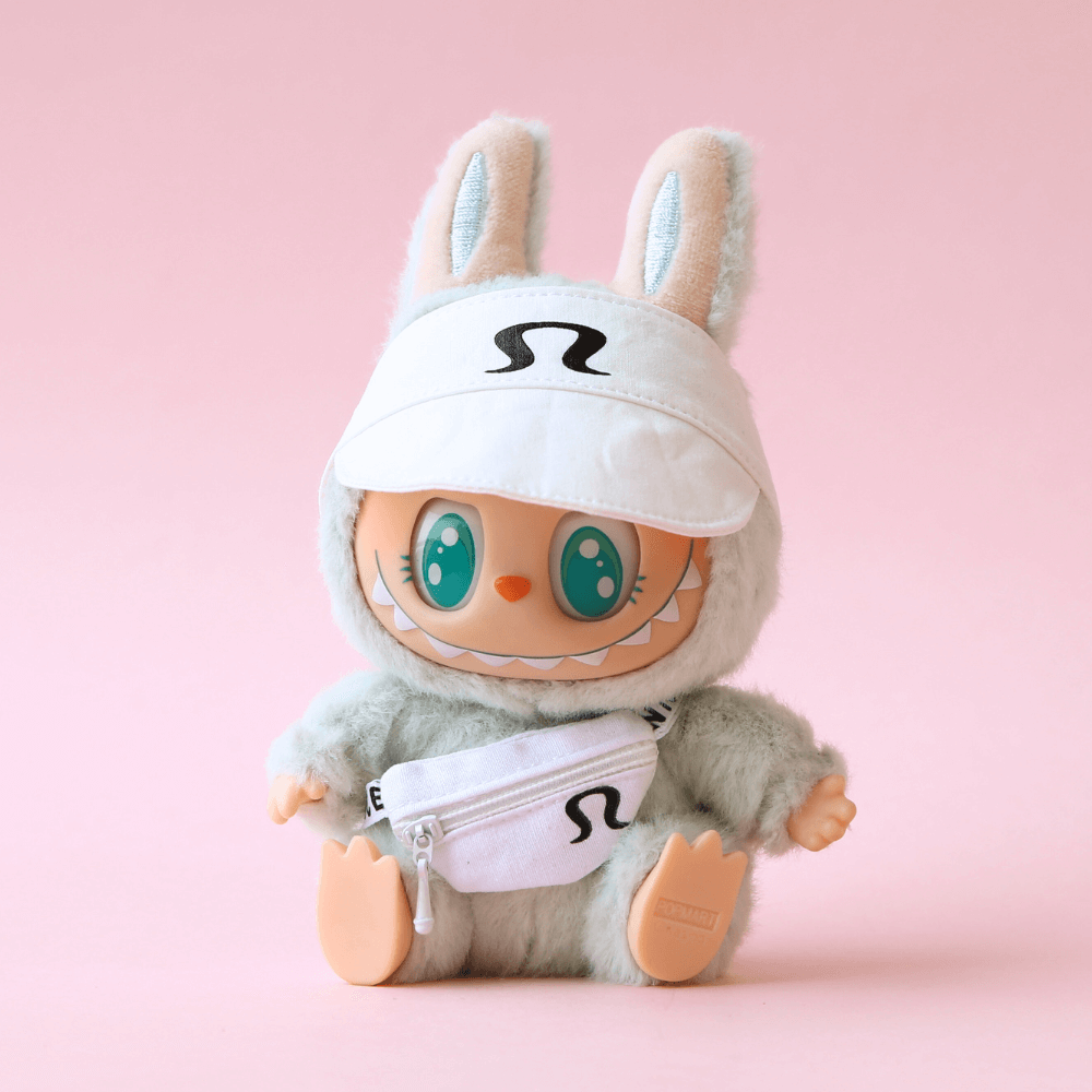 Lululemon cap + waist bag for Labubu
