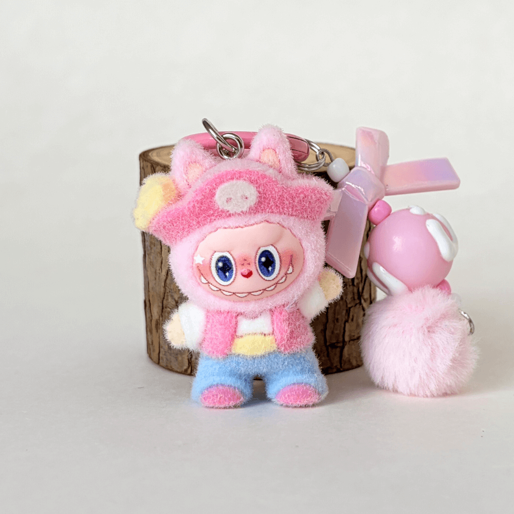 Pirate Mini Labubu keychain