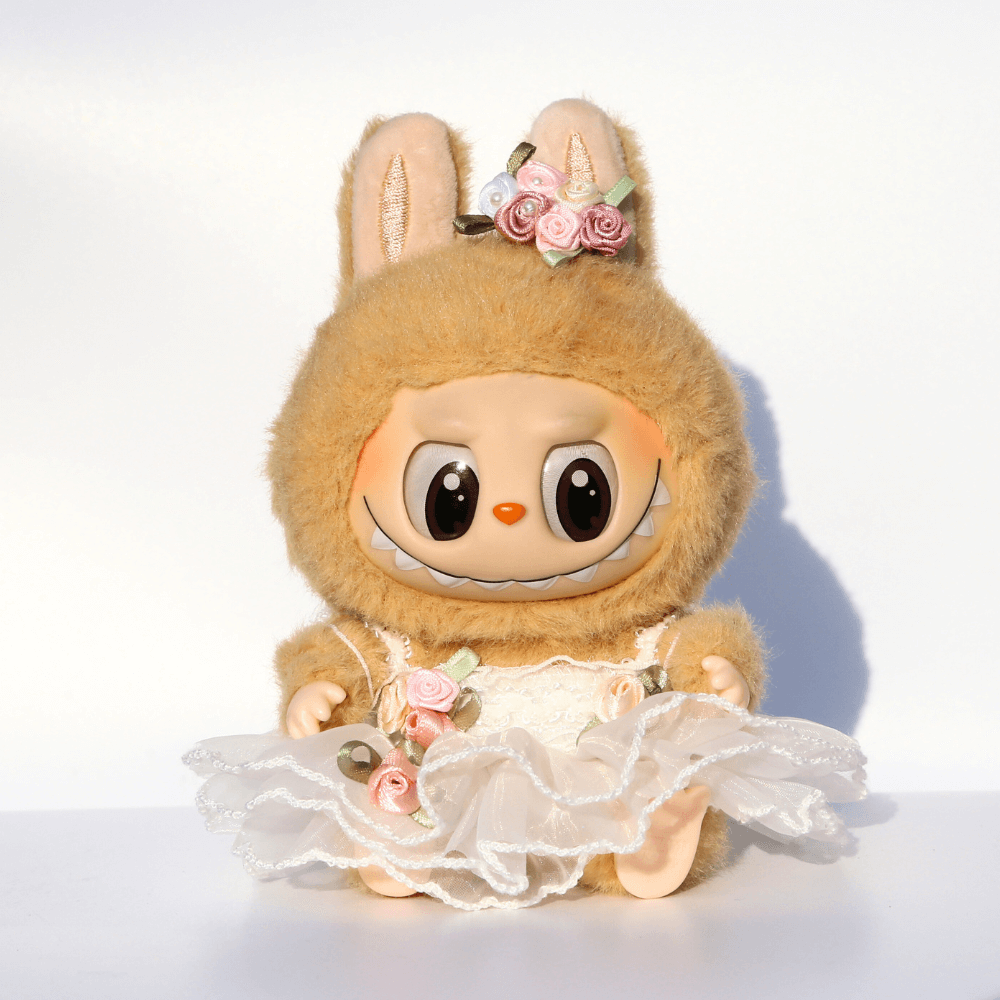 Ballet Tulle Dress Set - 6.7″ Labubu Fashion Clothes-Boobulo