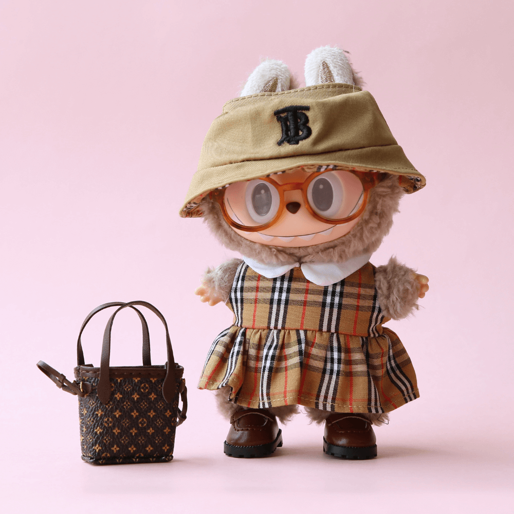Burberry Elegant Lady Set (5-piece) for Labubu